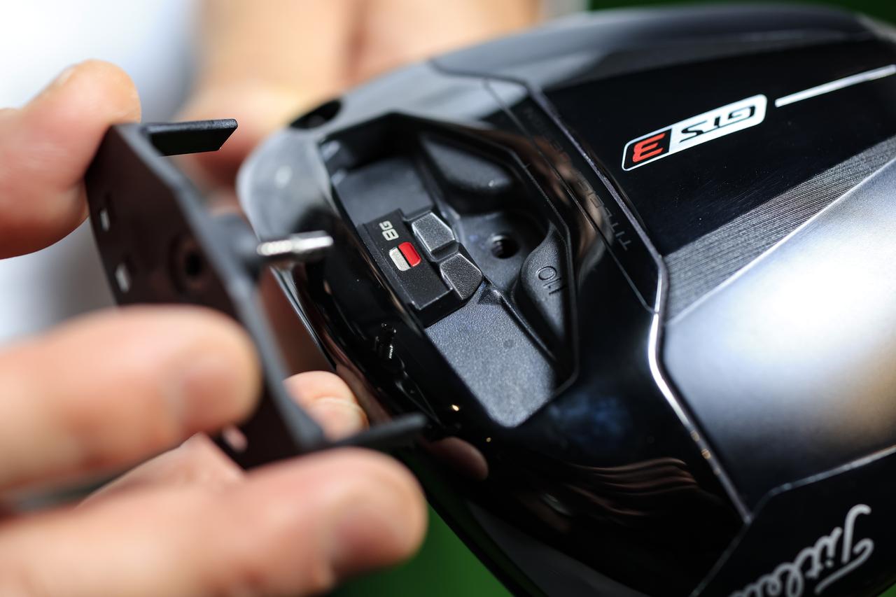 画像: 「GTS3」「GTS4」は前方ウェイトがスライド式で球のつかまりも調節できる