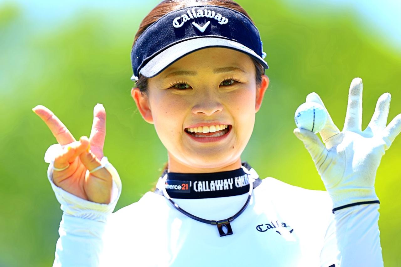 画像: 66をマークし2位浮上の政田夢乃(撮影/大澤進二)