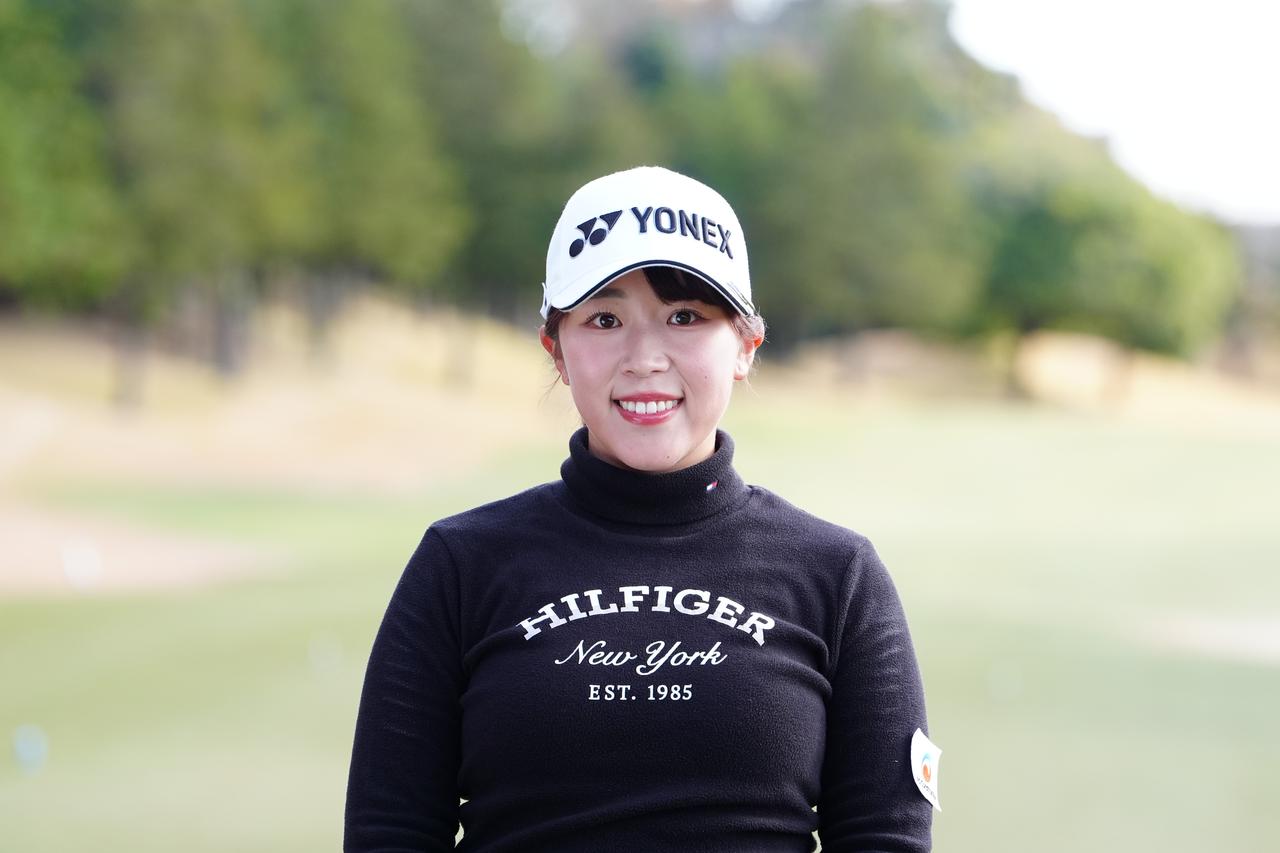 画像: 池羽陽向（写真は25年LPGA新人戦 加賀電子カップ、撮影／岡沢裕行）