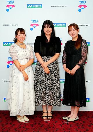 池羽陽向、石井理緒、倉林紅