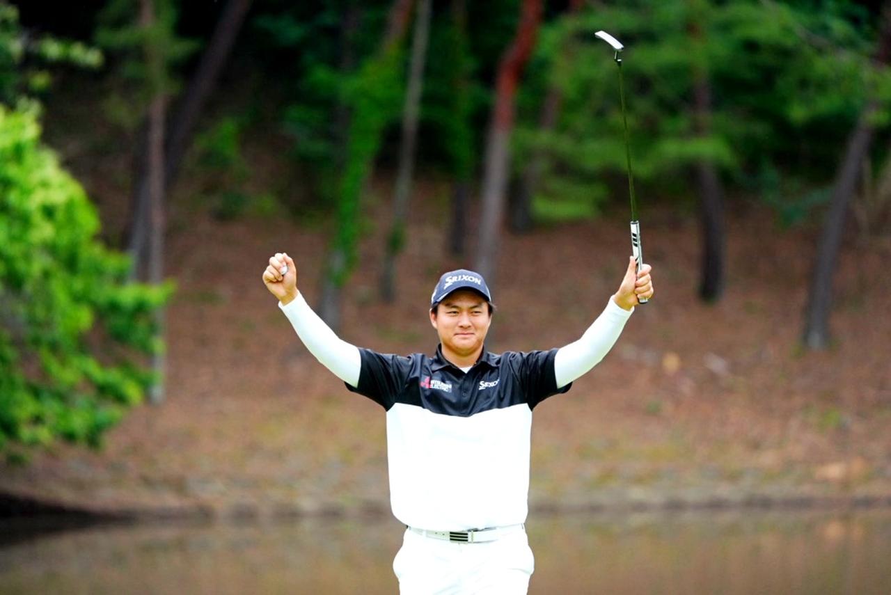 画像: ルーキー中野麟太朗は5位から最終日75とスコアを崩した(撮影/岡沢裕行)
