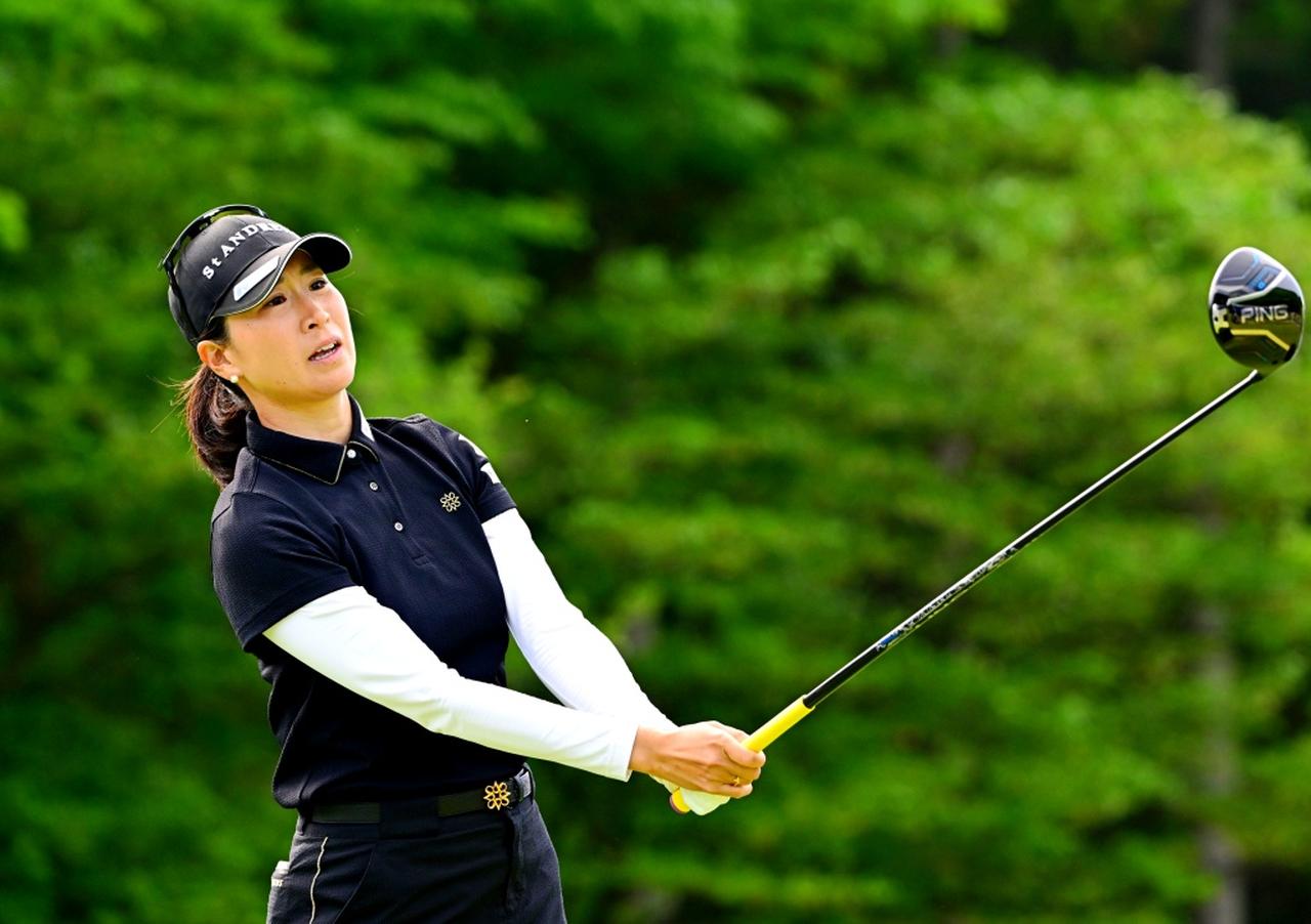 画像: 復活優勝へ2位につけた木戸愛(PHOTO/有原裕晶)