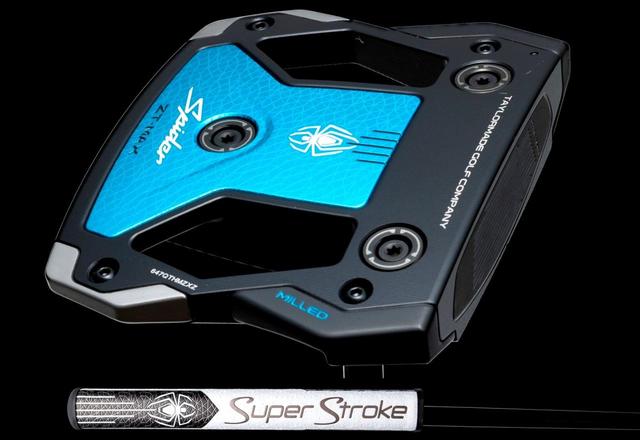 画像: Spider ZT MAX(スパイダー ZT MAX)。斜めに挿さったオフセットグリップ