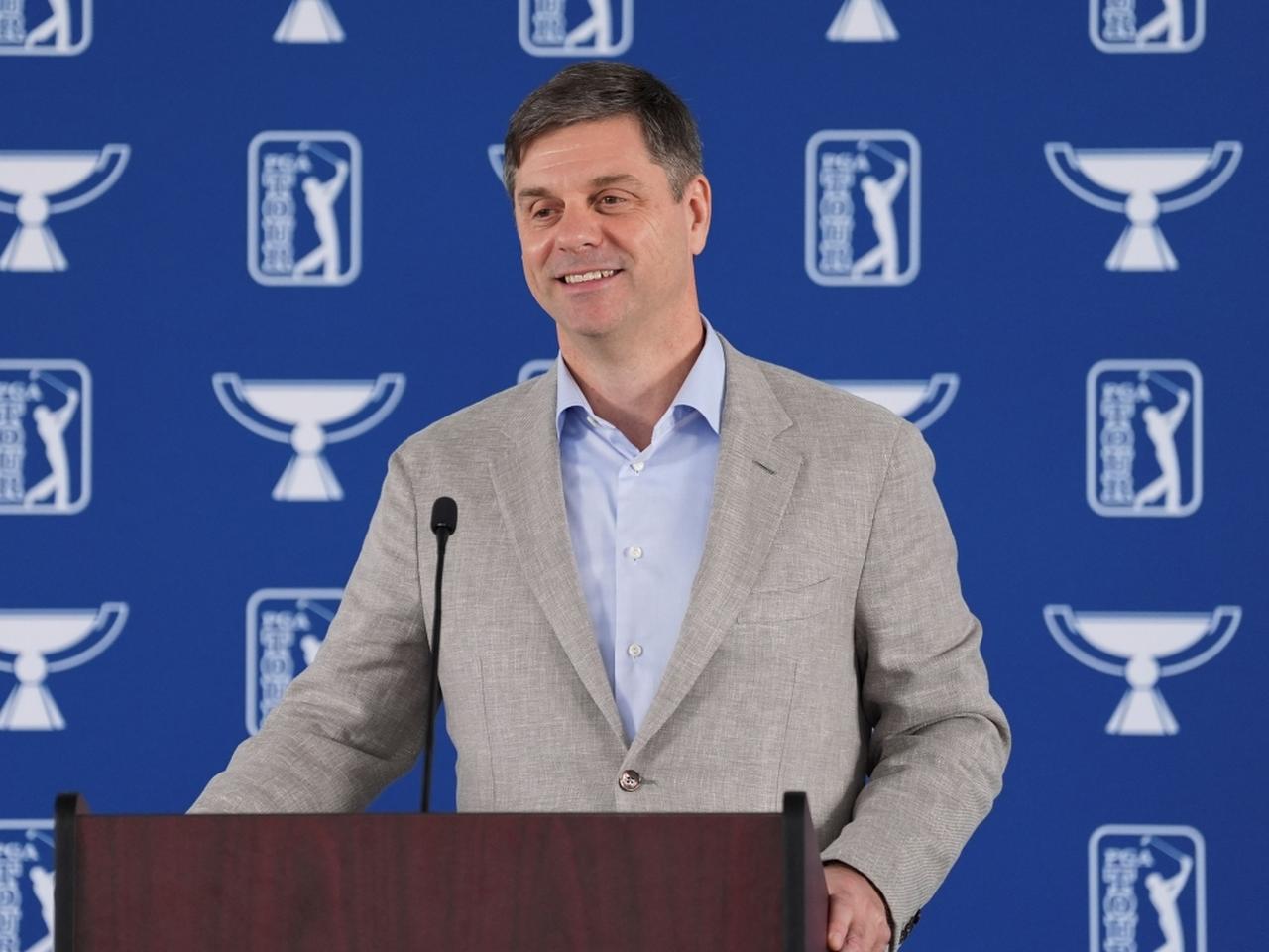 画像: ブライアン・ロラップSEOが2シリーズ制の導入を発表した(Photo by Tracy Wilcox/PGA TOUR via Getty Images)