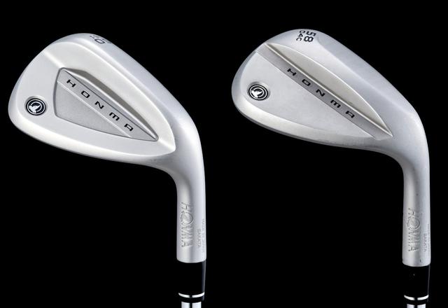 画像: HONMA WEDGE ノーメッキ(46~52度/左)、HONMA WEDGE ノーメッキ(54~62度/右)