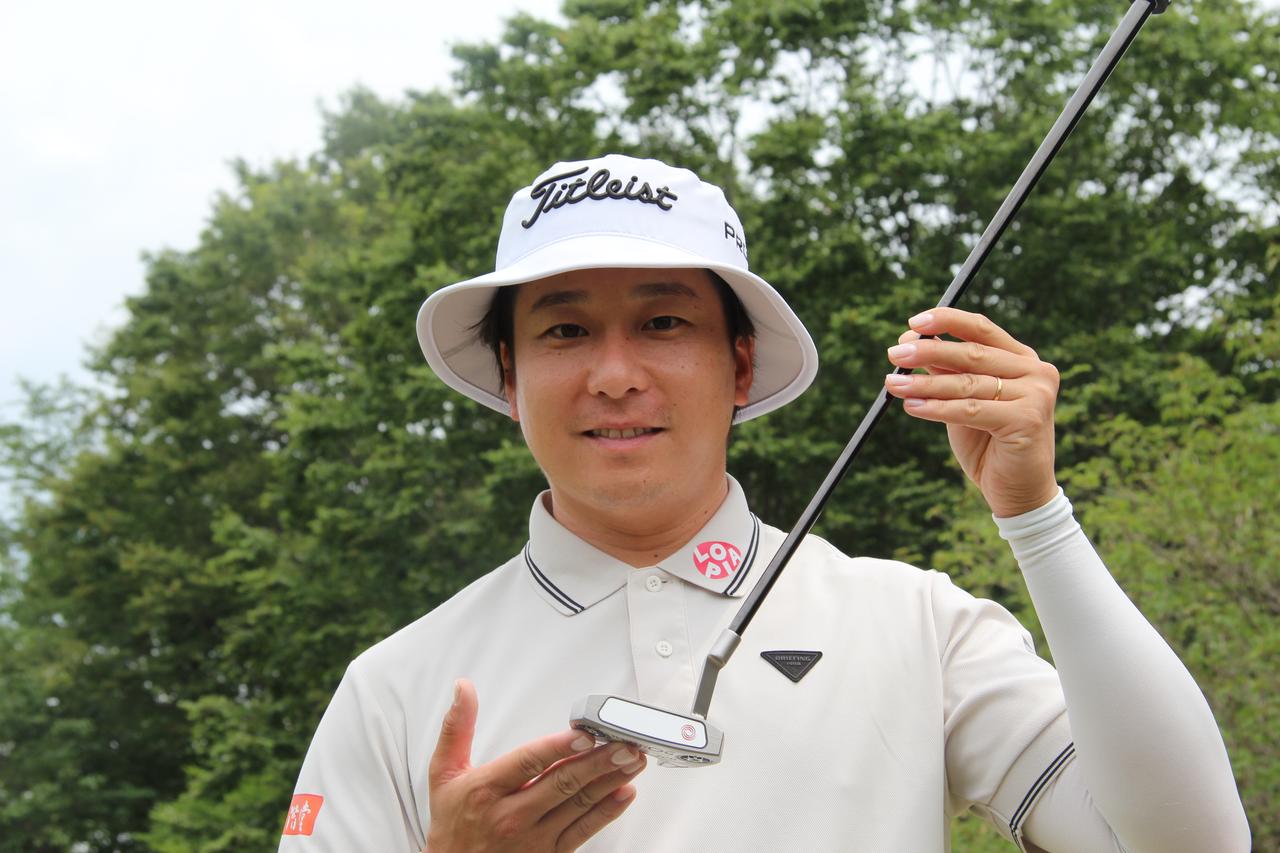 画像: 今大会はオデッセイのスラントネックで挑む勝俣陵