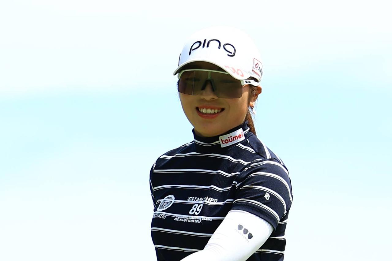 画像: メルセデスランキングトップの佐久間朱莉(リゾートトラストレディス・撮影/大澤進二)
