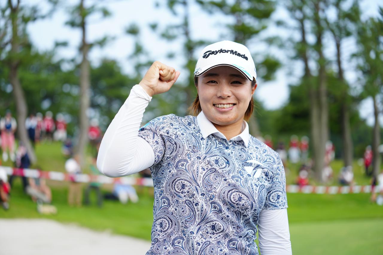 画像: ディフェンディングチャンピオンとして臨む永峰咲希(撮影/姉崎正)