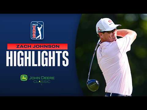 画像: 50-year-old Zach Johnson fires 7-under 64 | Round 1 | John Deere Classic | 2026 www.youtube.com