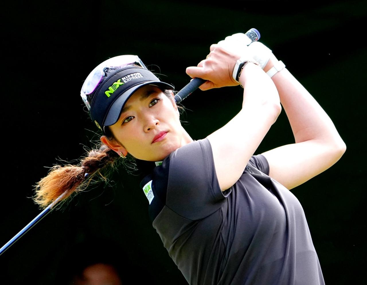 画像: ルーキーでポイントランキング50位の原英莉花（25年撮影／岡沢裕行）