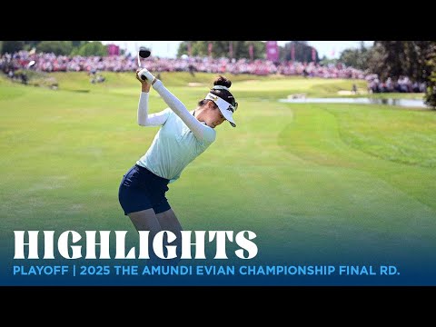 画像: Grace Kim vs Jeeno Thitikul Playoff | 2025 Amundi Evian Championship Final Round www.youtube.com