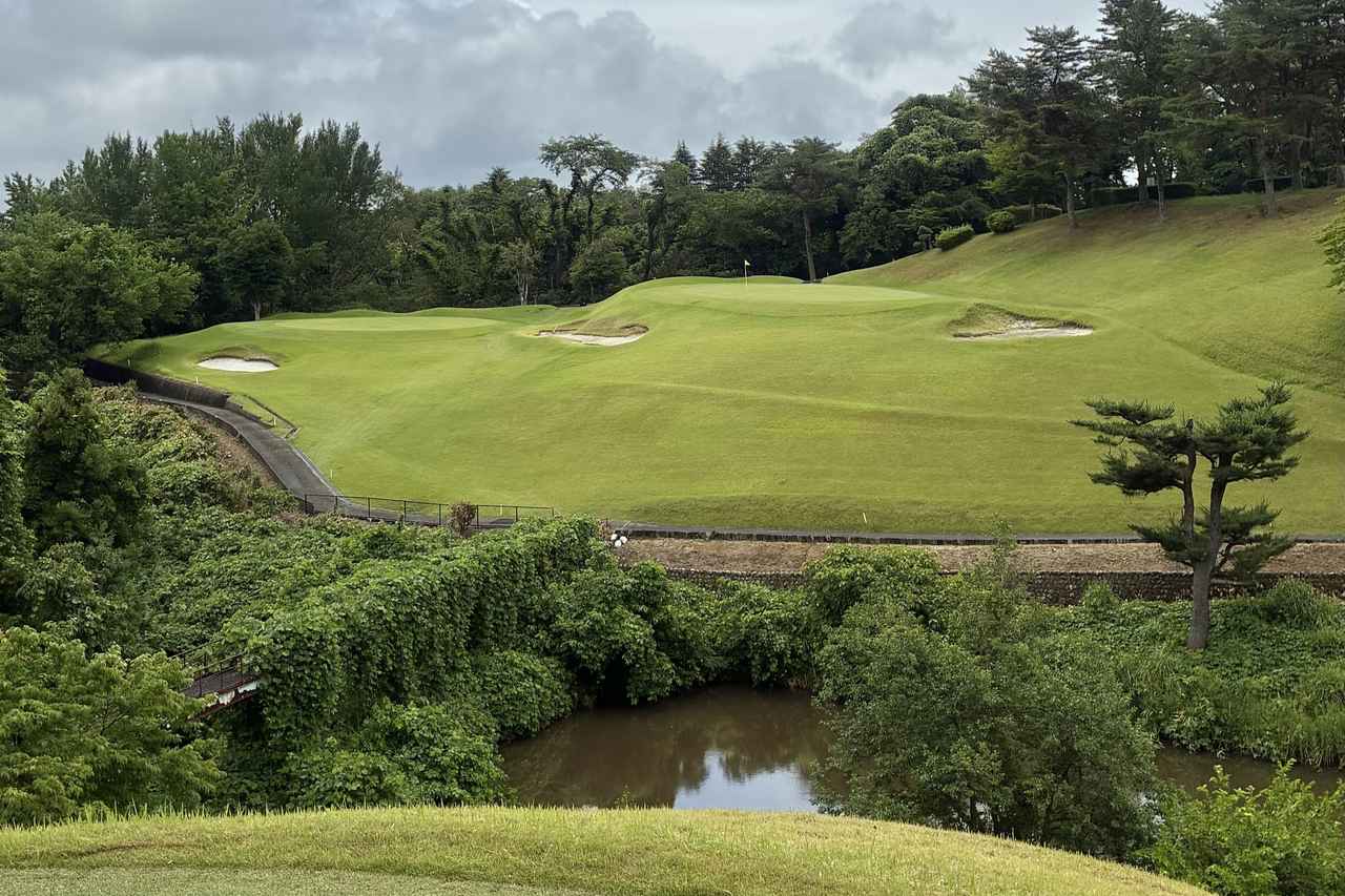 画像: 川越カントリークラブ 西コースNo.8(142Y・P3)