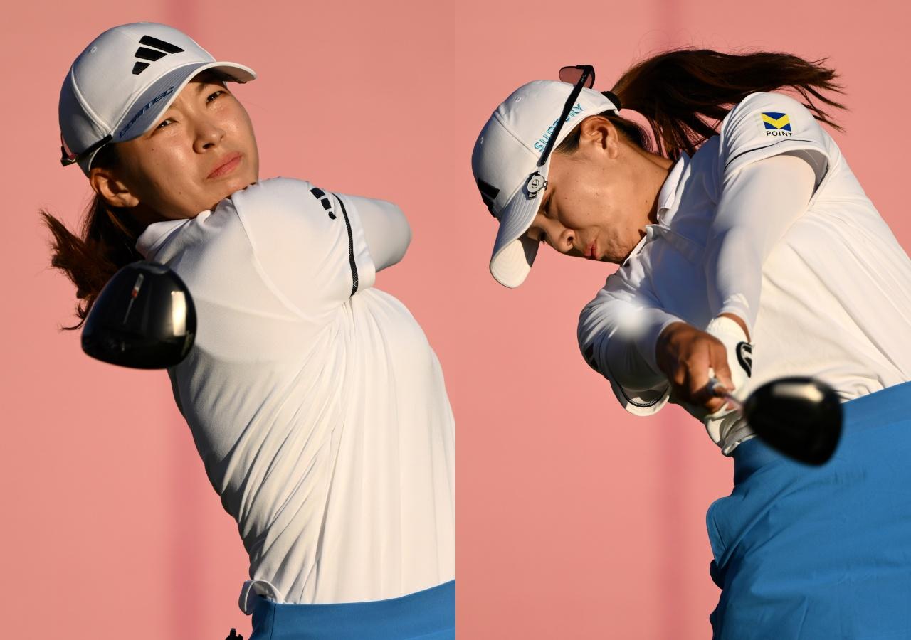 画像: 渋野日向子、「アムンディ・エビアン選手権」第2ラウンド(写真/大会提供)