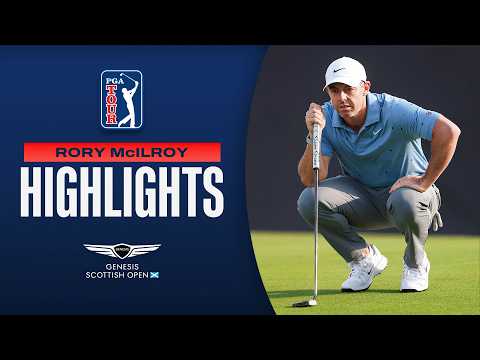 画像: Rory McIlroy tied for 36-hole lead | Round 2 | Genesis Scottish Open | 2026 www.youtube.com