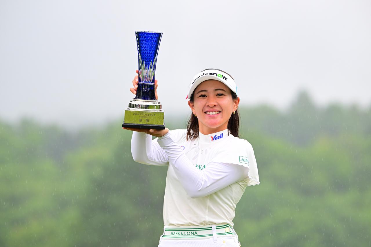 画像: 9年ぶりに優勝を果たした永井花奈（撮影／有原裕晶）