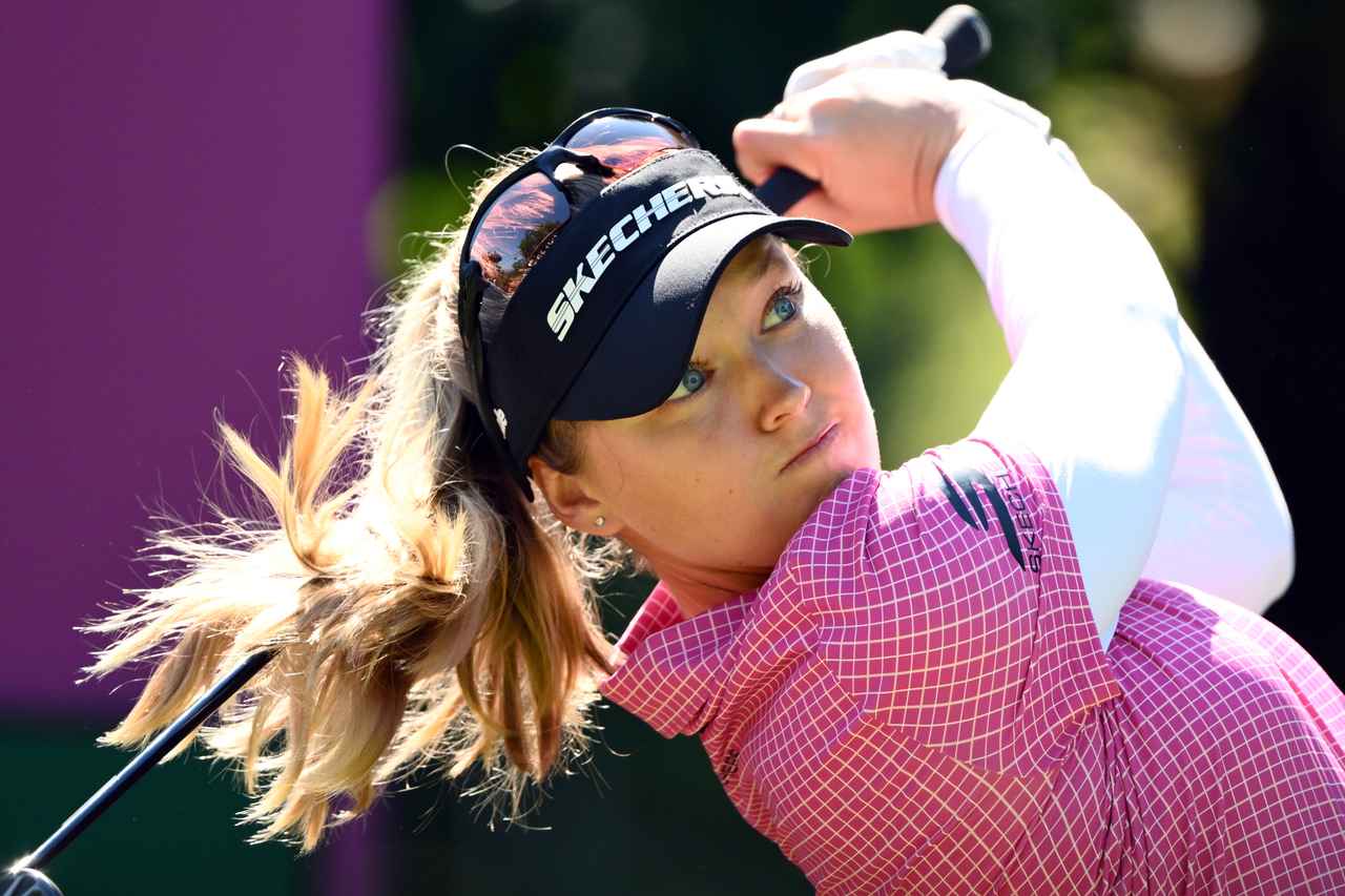 画像: 「KPMG全米女子プロゴルフ選手権」では3位、「アムンディ・エビアン選手権」では2位と非常に良い状態にあるブルック・ヘンダーソン