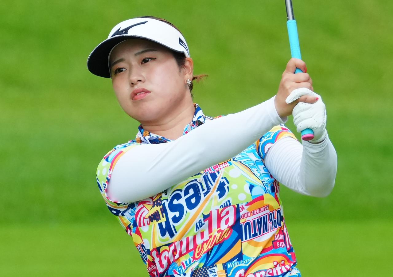 画像: 仲村果乃(写真は26年資生堂・JAL レディスオープン、撮影/岡沢裕行)