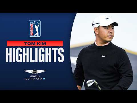 画像: Tom Kim wins first title in 1,001 days | Round 4 | Genesis Scottish Open | 2026 www.youtube.com