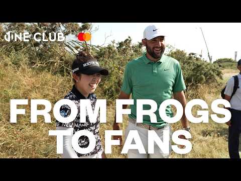 画像: Fleetwood's Caddie Saves a Frog, and Scottie Scheffler meets his biggest fan! | Inside The Open www.youtube.com