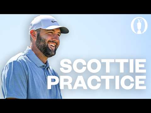 画像: Scottie Scheffler Dials In Ahead of The 154th Open www.youtube.com