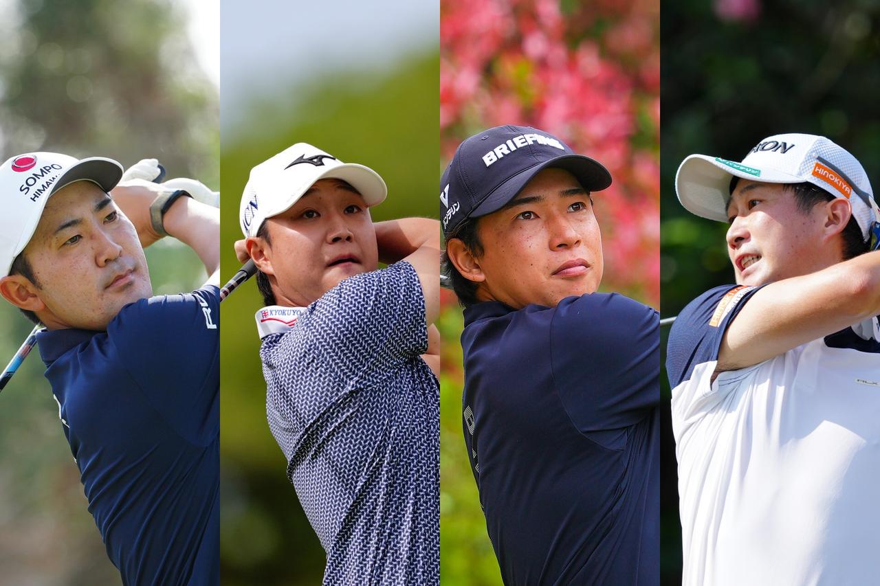 画像: 左から金谷拓実、平田憲聖、桂川有人、星野陸也