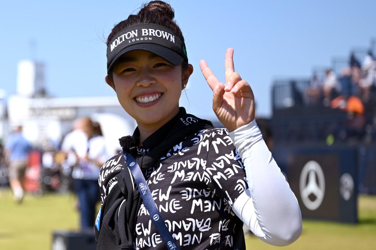 画像: エキシビションマッチ「ヒーローズ・クラシック」に出場した山下美夢有