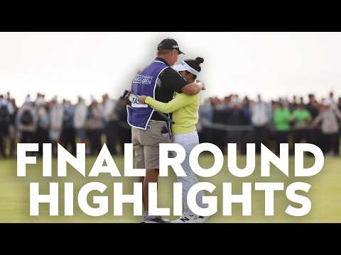 画像1: Miyu Yamashita Wins FIRST MAJOR at Royal Porthcawl | Final Round Highlights | AIG Women's Open www.youtube.com