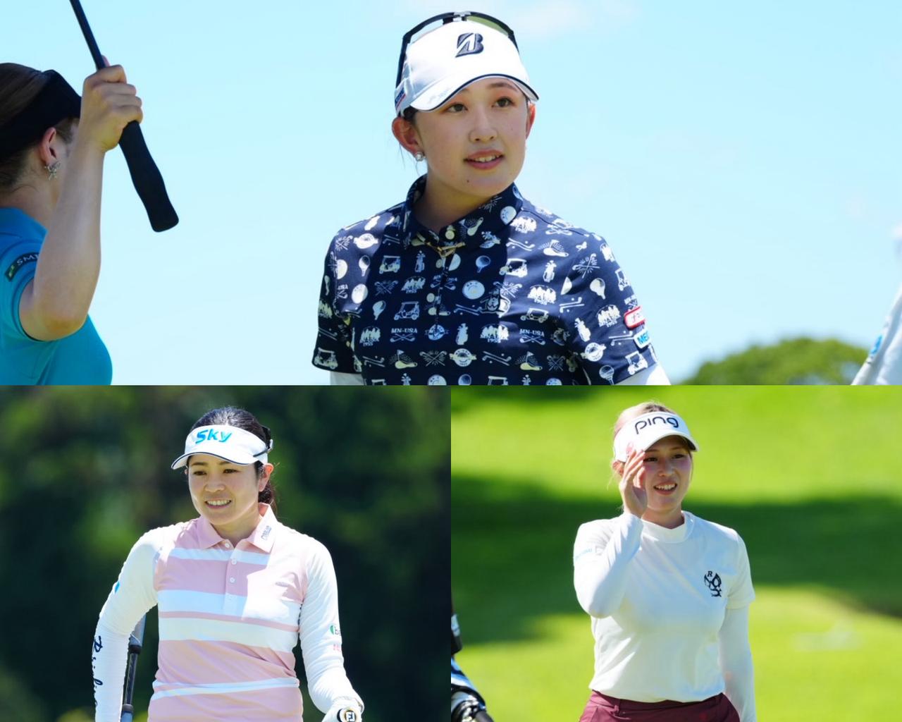 画像: 加藤麗奈が首位をキープ。2打差の2位タイに、仲宗根澄香・皆吉愛寿香が入った