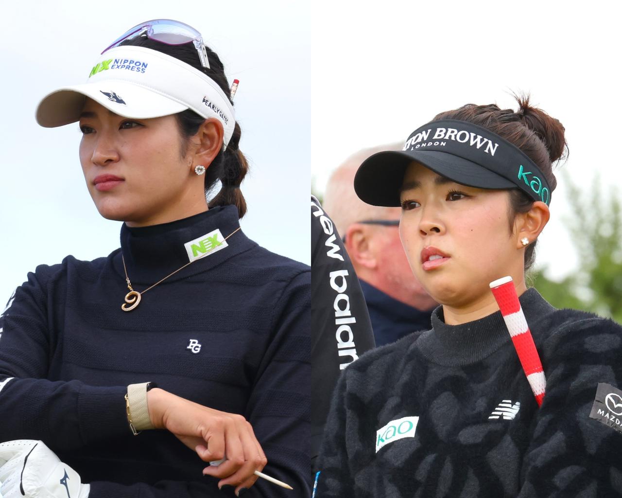 画像: 日本勢上位は、原英莉花（3位タイ・5アンダー）と、山下美夢有（6位タイ、2アンダー）