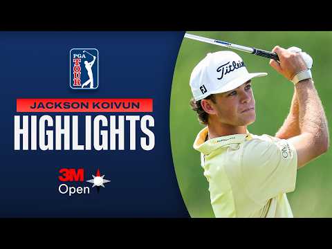 画像: 21-year-old Jackson Koivun shoots 10-under 61! | Round 3 | 3M Open | 2026 www.youtube.com