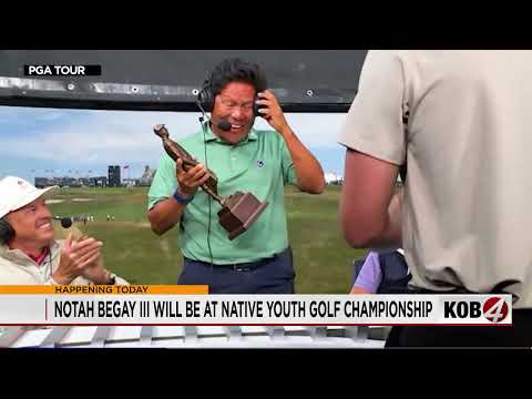 画像: Notah Begay III to visit Albuquerque metro after receiving PGA award youtu.be