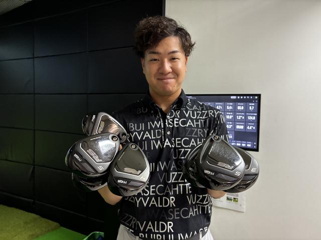 画像: 加藤颯(かとう そう)。自他ともに認めるクラブ好きプロ。ツアー出場を目指しながら、レッスン活動も精力的に行う。オールデイゴルフ所属