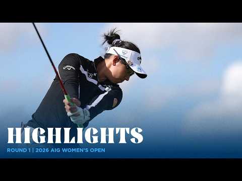 画像: Round 1 Highlights | 2026 AIG Women's Open www.youtube.com