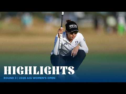 画像1: Round 3 Highlights | 2026 AIG Women's Open www.youtube.com