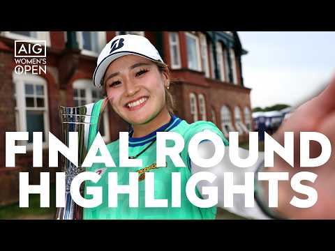 画像1: Shiho Kuwaki WINS the AIG Women's Open | FINAL ROUND Highlights | Royal Lytham & St Annes www.youtube.com