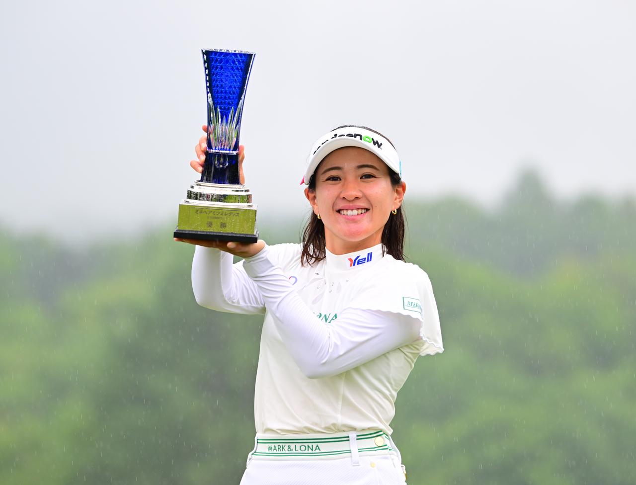 画像: 永井花奈は18戦目「ミネベアミツミレディス」で悲願のツアー2勝目を達成(撮影/有原裕晶)