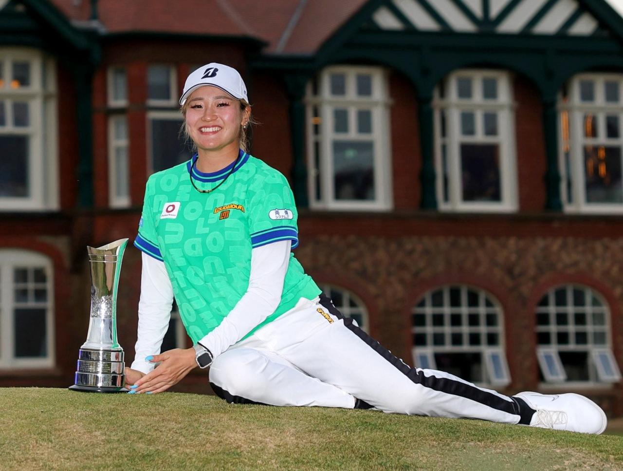 画像: 「AIG女子オープン」でメジャー初優勝を飾った桑木志帆(写真/R&A提供)