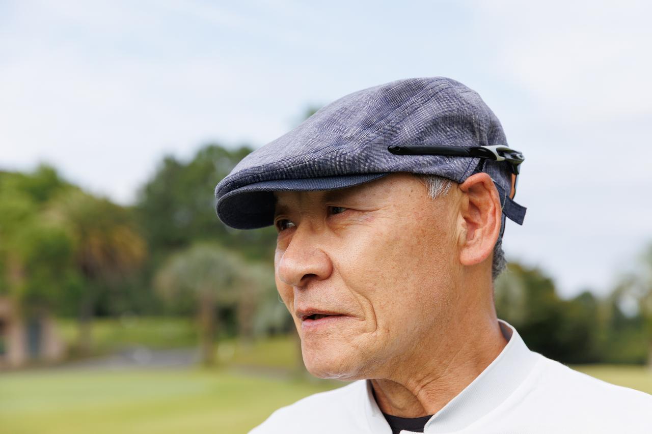 画像: 独特で味のあるグレーネイビーの色合いがこなれ感のあるハンチング