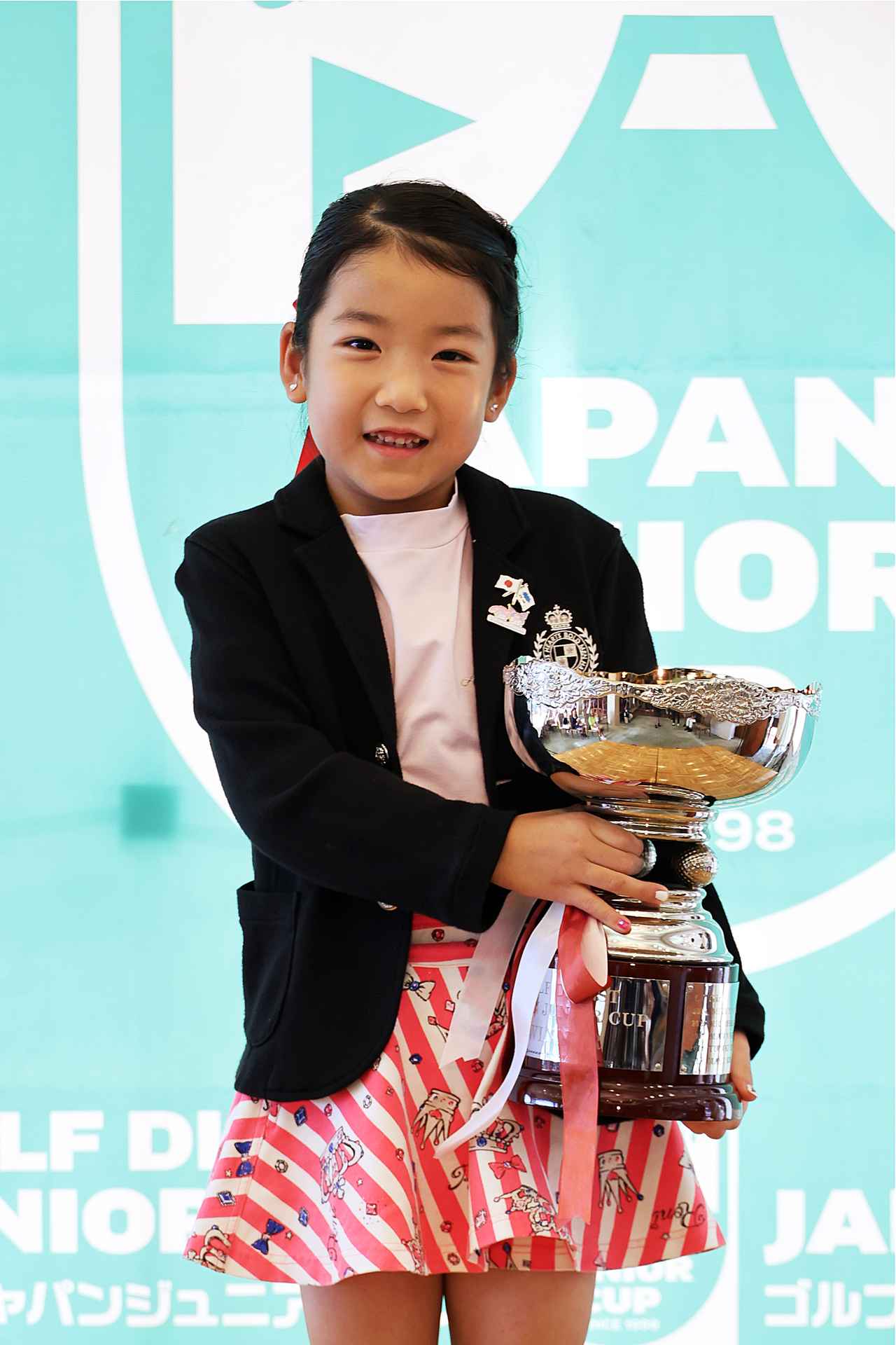 画像: 6~7歳の部女子、優勝者・篠原美愛さん