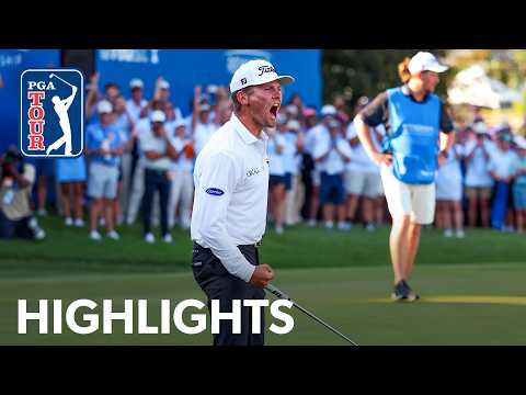 画像: PGA TOUR Highlights | Final Round | Wyndham Championship | 2026 www.youtube.com