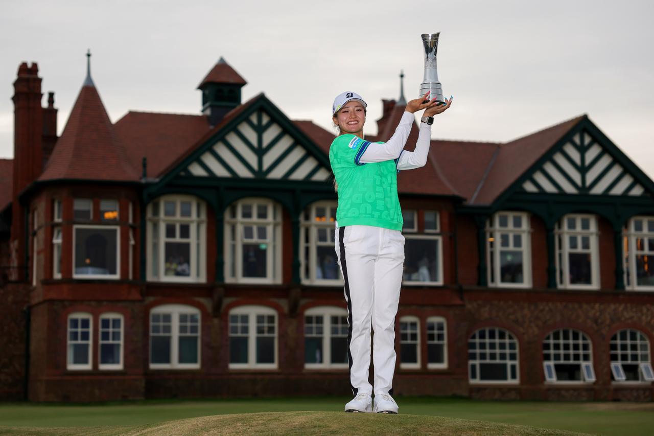 画像: 日本人女子として7人目のメジャー優勝者となった桑木志帆（写真／R＆A提供）