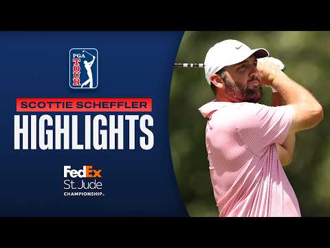 画像: Scottie Scheffler TIES COURSE RECORD to take lead | Round 2 | FedEx St. Jude | 2026 www.youtube.com
