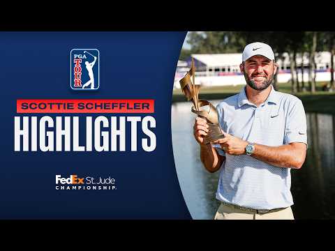 画像: Scottie Scheffler VICTORIOUS with Sunday 66 | Round 4 | FedEx St. Jude | 2026 www.youtube.com