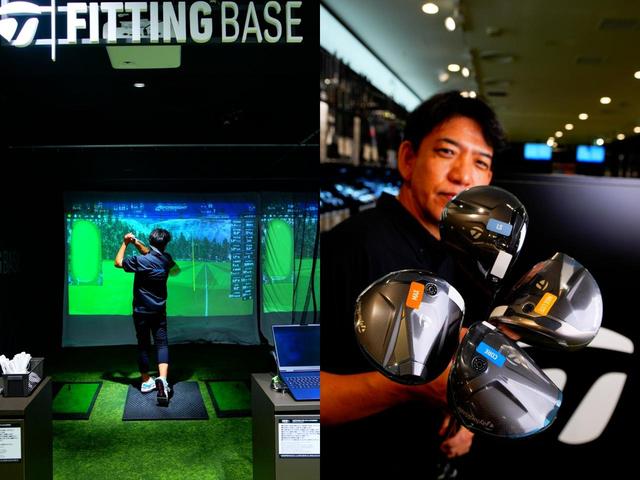 画像: Alpen OSAKAにある、テーラーメイドのFITTING BASEと公認フィッターの大平譲さん(PHOTO/Takanori Miki)