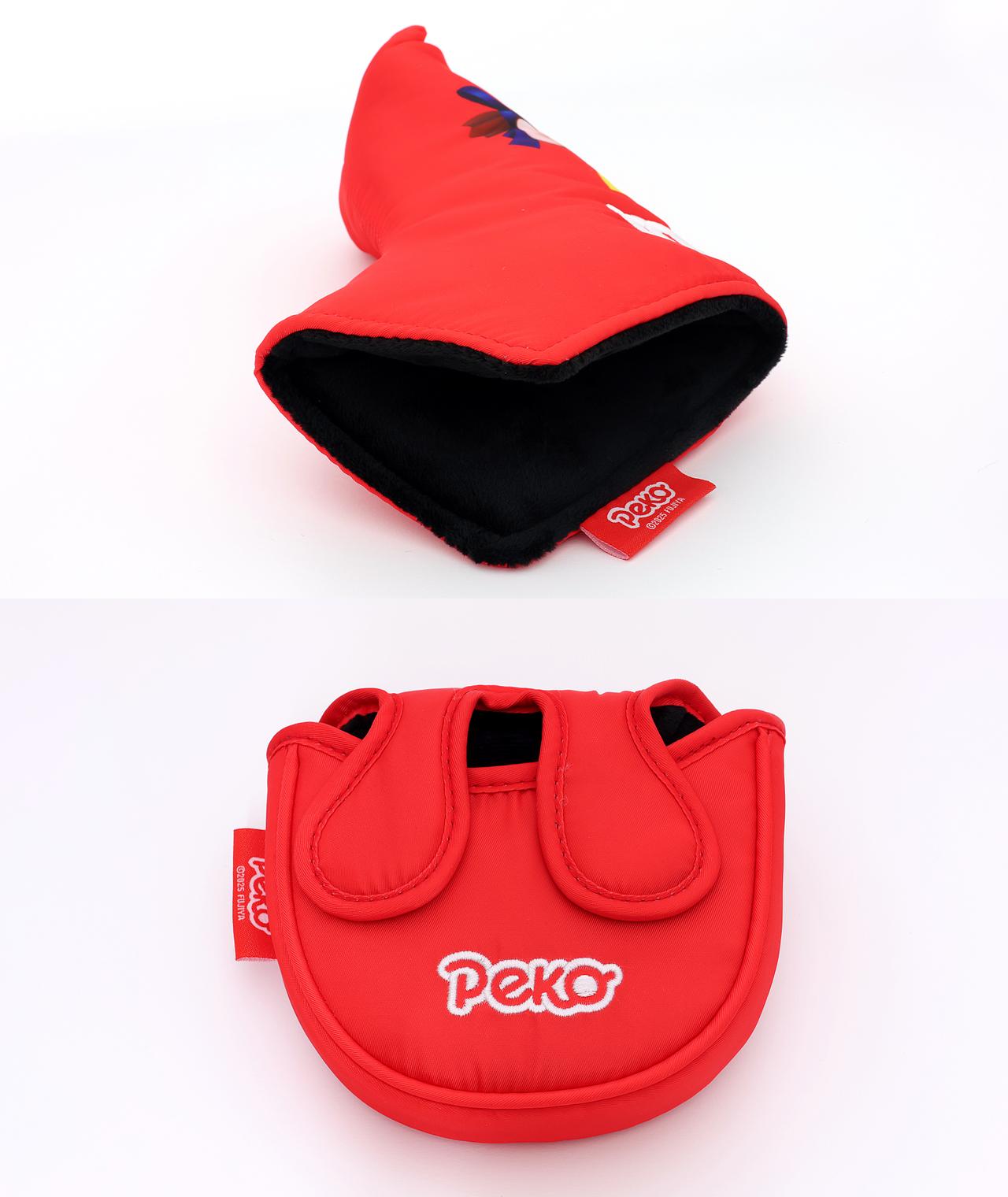 画像: 【上】強力マグネット　【下】シンプルなPekoマーク