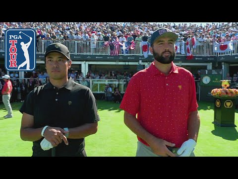 画像: Matsuyama vs. Scheffler | Super Cut | Presidents Cup www.youtube.com