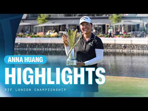 画像: Anna Huang | Final Round Highlights | 70 (-3) | PIF London Championship youtu.be
