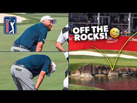 画像: LUCKIEST shots from the 2026 PGA Tour season www.youtube.com