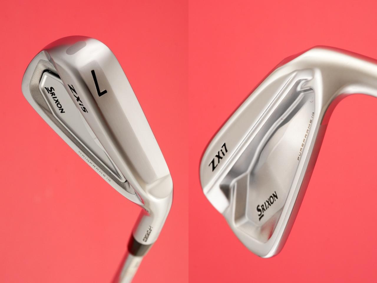 画像: SRIXON ZXi 5アイアン、SRIXON ZXi 7アイアン