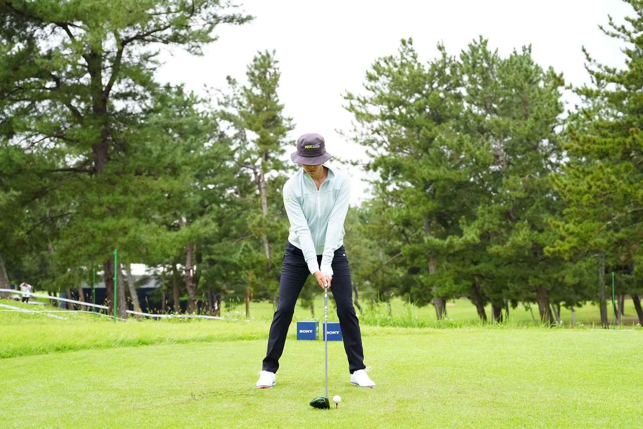 画像 : 1番目の画像 - 【連続写真10枚】日本女子プロで撮り下ろし！ 原英莉花のドライバースウィング正面（撮影／岡沢裕行） - みんなのゴルフダイジェスト